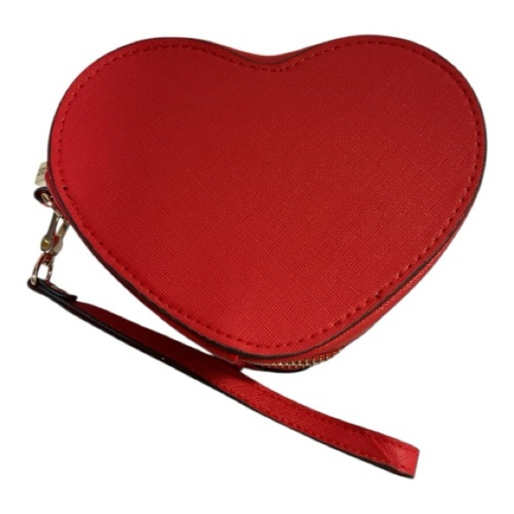 Heart Shaped Red Clutch
